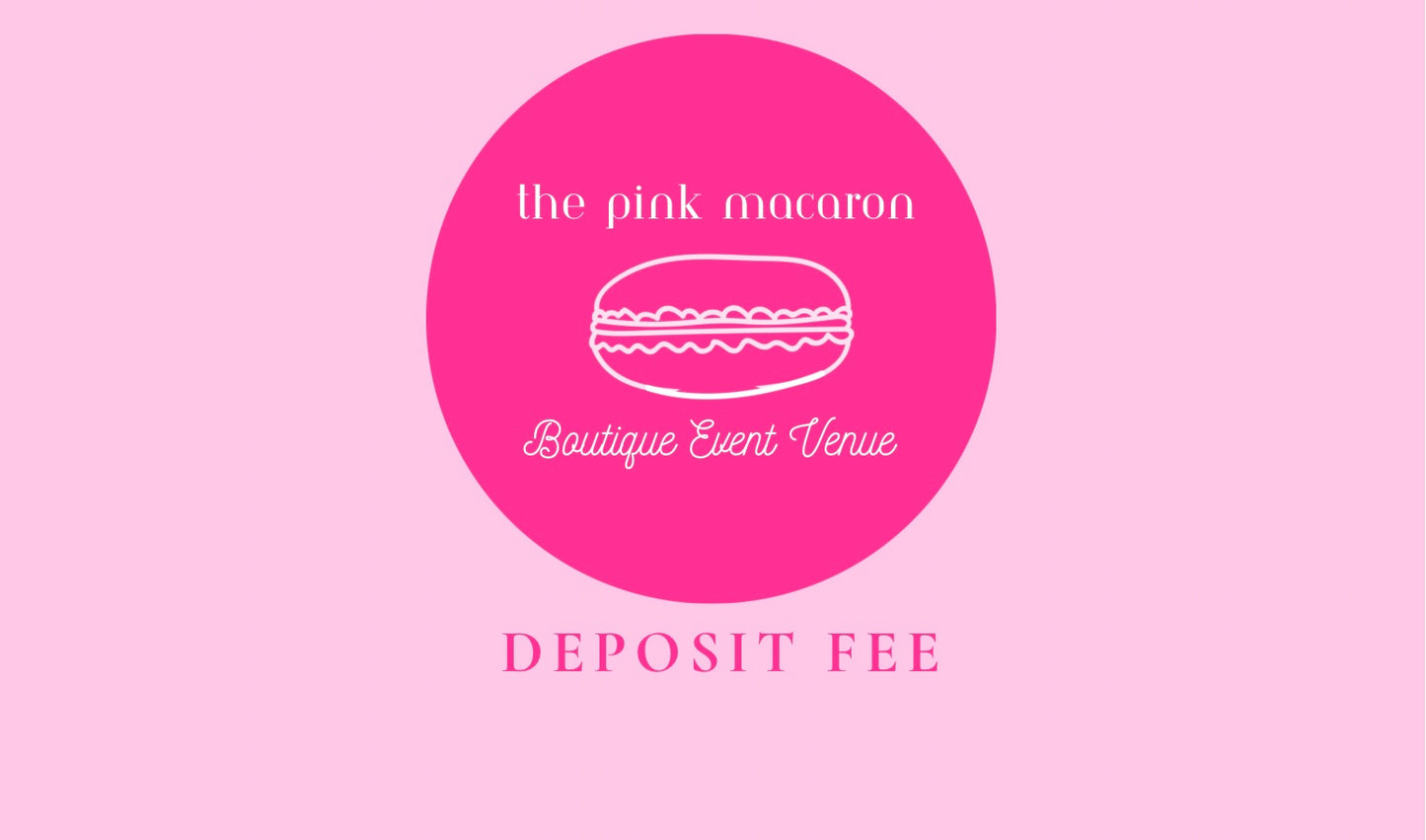Venue Deposit Fee $100
